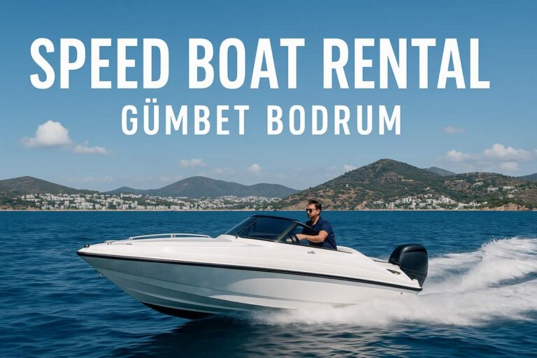 Speed Boat Rental Gumbet Bodrum